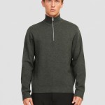 Camisola Jack & Jones Homem Jprblamilano Stitch Knit Half Zip Sn