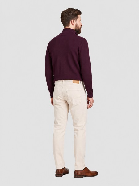 Camisola Jack & Jones Homem Jprblamilano Stitch Knit Half Zip Sn