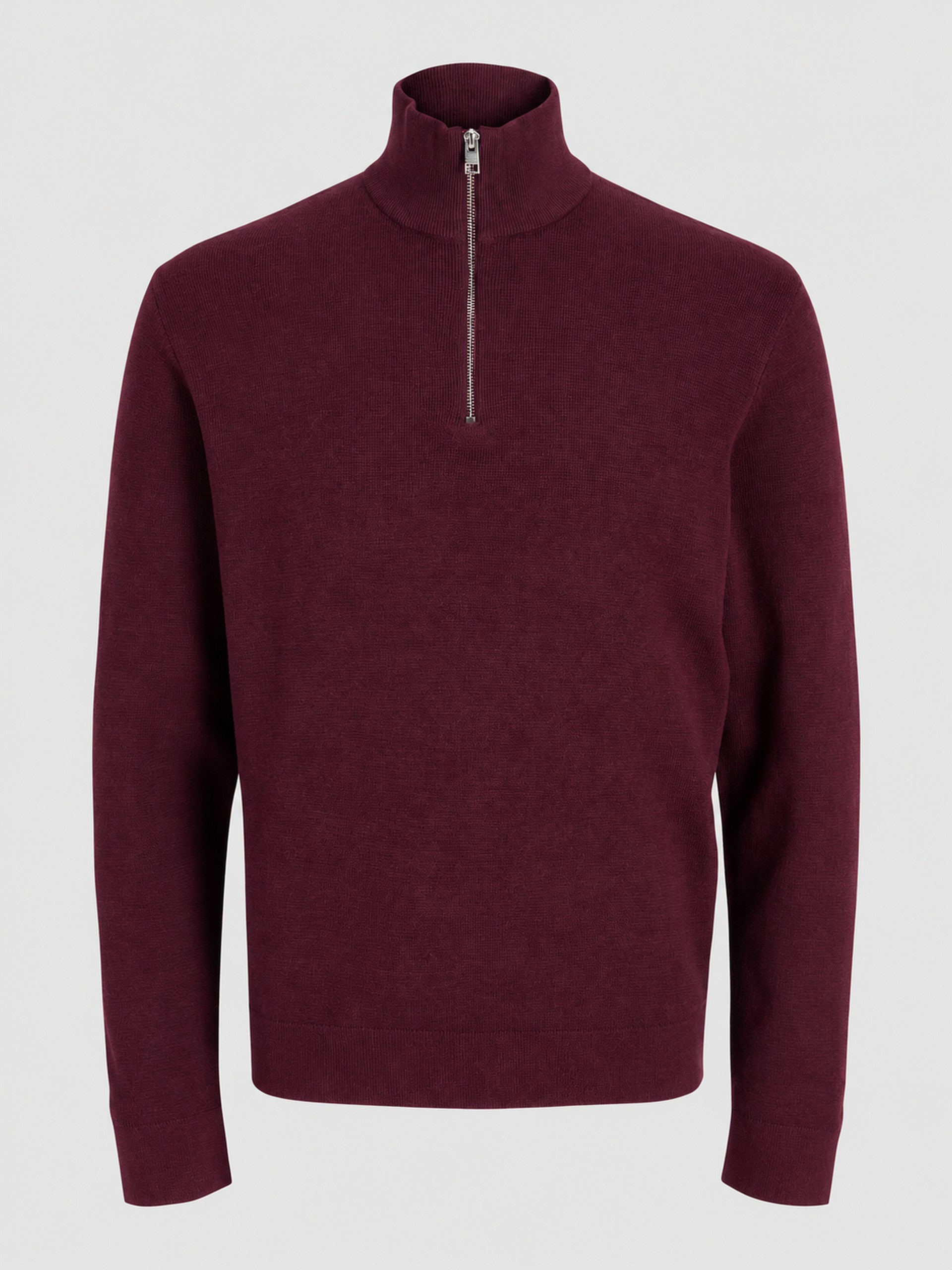 Camisola Jack & Jones Homem Jprblamilano Stitch Knit Half Zip Sn