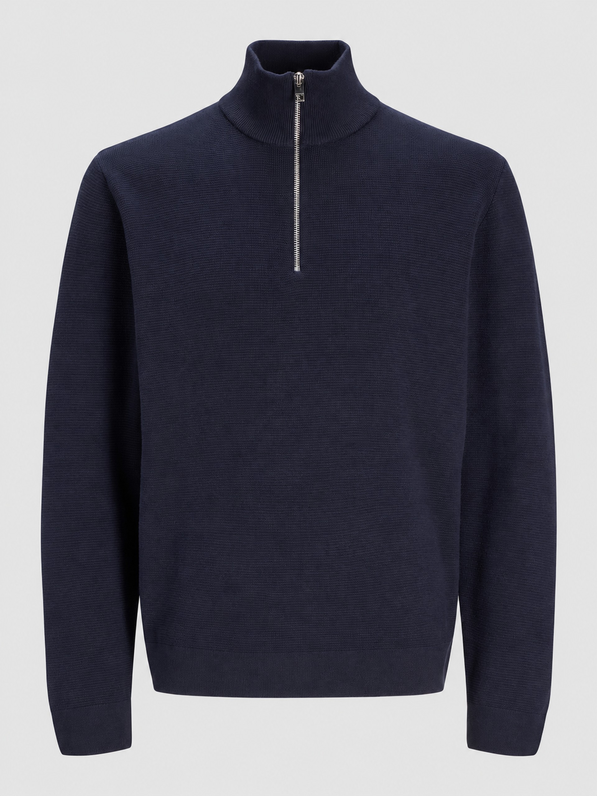 Camisola Jack & Jones Homem Jprblamilano Stitch Knit Half Zip Sn