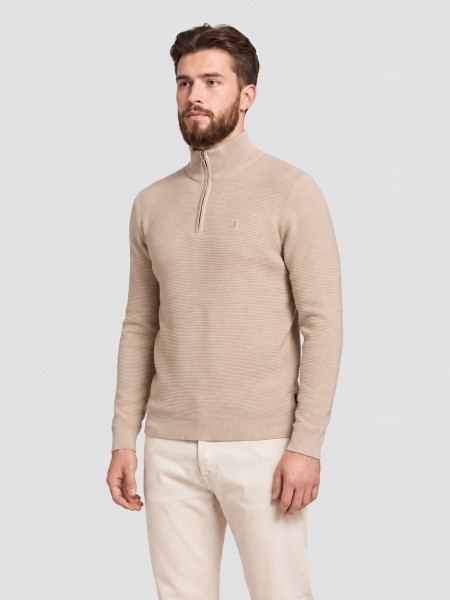 Camisola Jack & Jones Homem Jprbluryan Knit Half Zip Camisola Jack & Jones Homem Jprbluryan Knit Half Zip