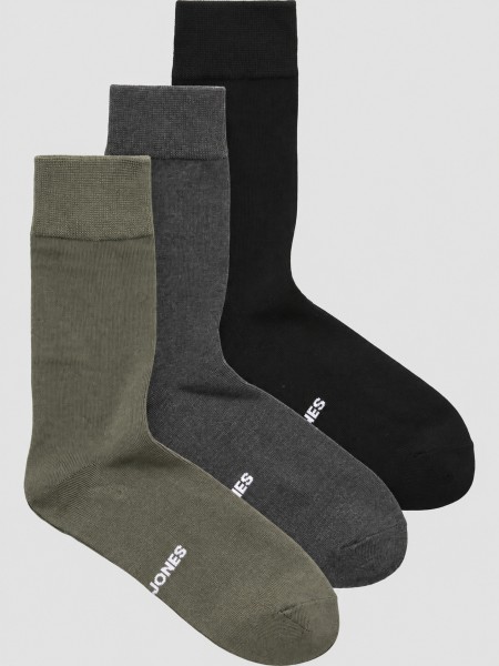 Meias Jack & Jones Homem Jaclouis Bamboo Sock 3 Pack Meias Jack & Jones Homem Jaclouis Bamboo Sock 3 Pack