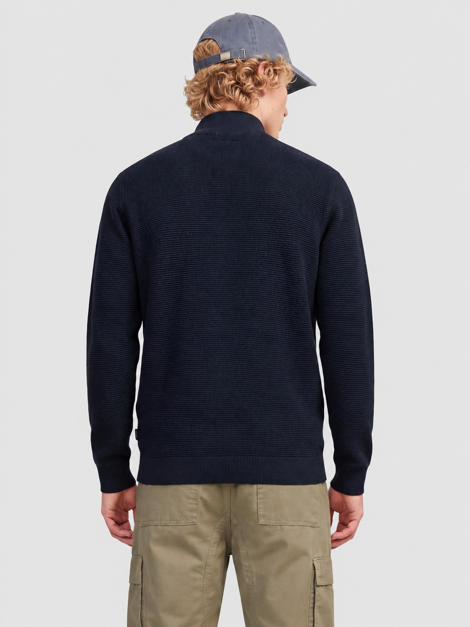 Casaco Jack & Jones Homem Jprbluryan Knit Full Zip Cardigan