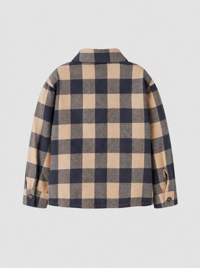 Camisa Name It Menino Nmmnoriel Ls Nreg Shirt