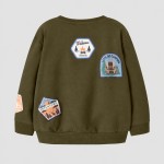 Sweatshirt Name It Menino Nmmole Ls Nreg Sweat Bru