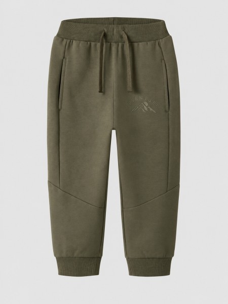Calças Name It Menino Nmmoscar Nreg Sweat Pant Bru Calças Name It Menino Nmmoscar Nreg Sweat Pant Bru