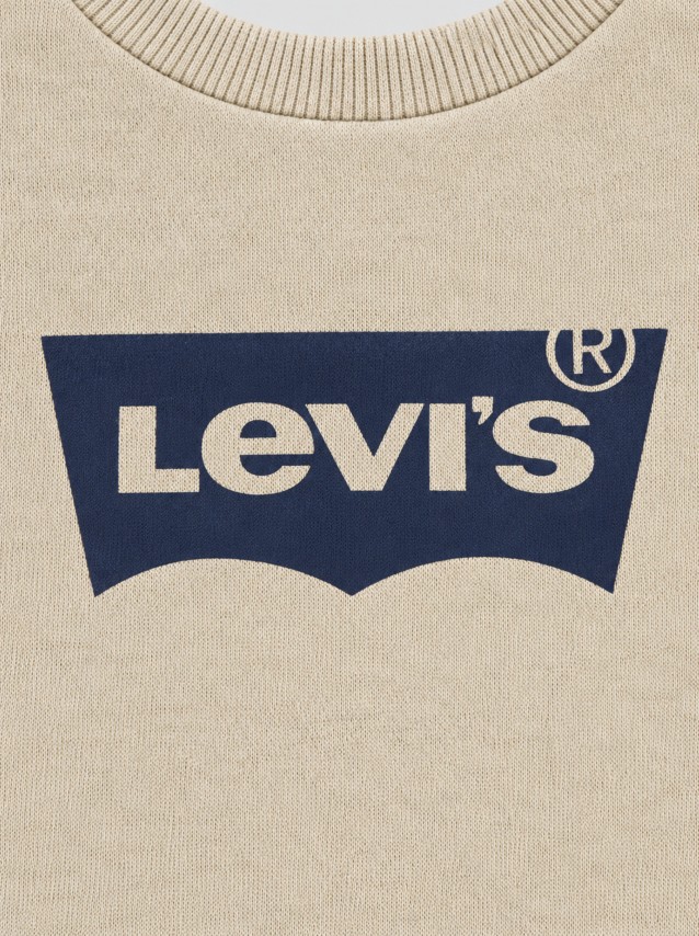 Sweatshirt Levis Menino Lvb Batwing Crew