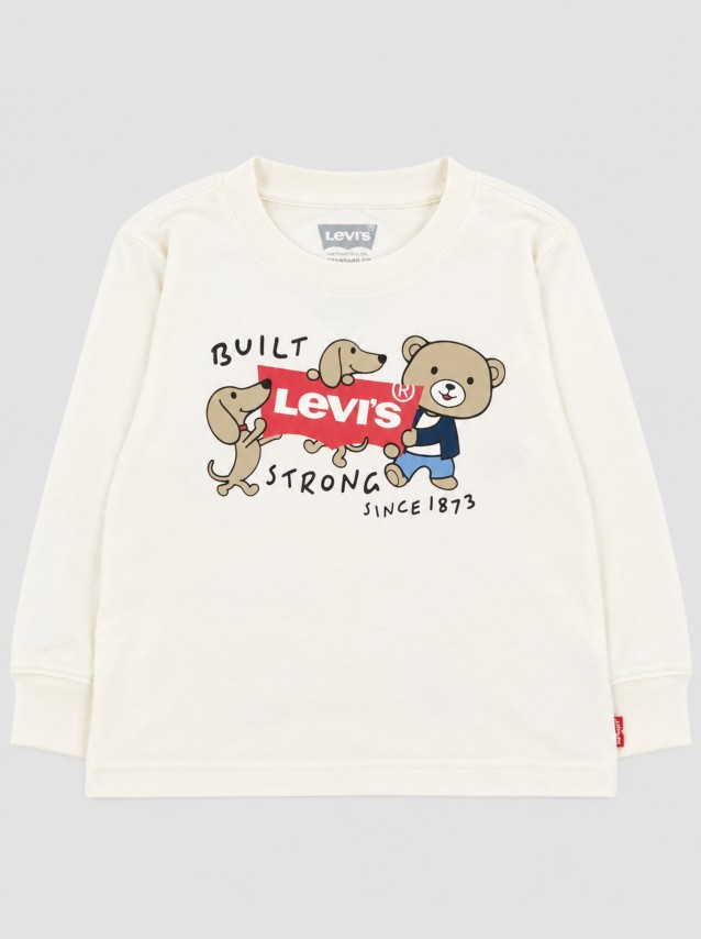 Camisola Levis Menino Lvb Graphic Ls Tee