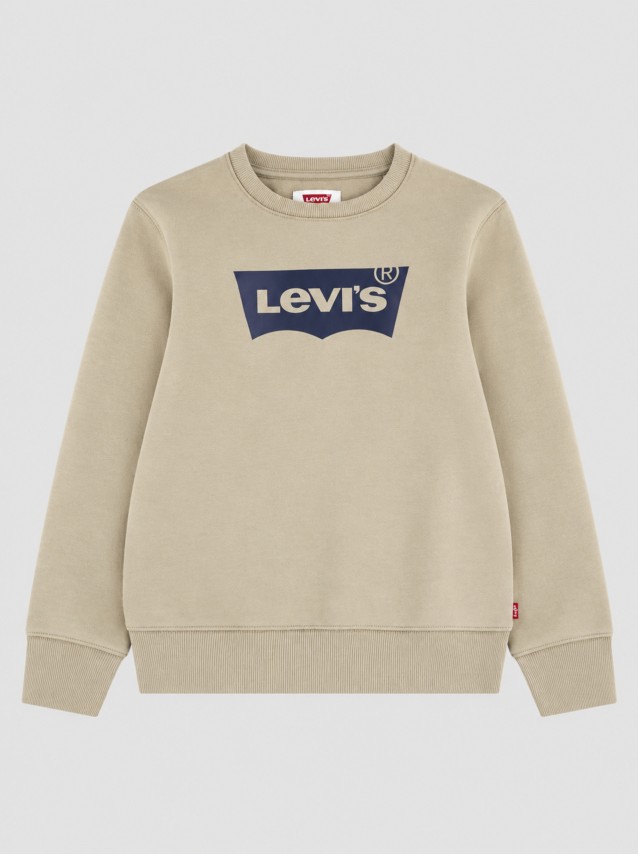 Sweatshirt Levis Menino Lvb Batwing Crewneck