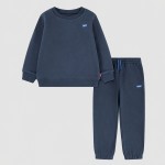 2 Pe�as Levis Menino Lvn Hoodie & Jogger Set