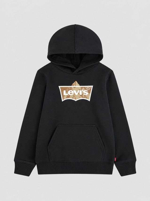 Sweatshirt Levis Menino Lvb Tallest Peak Batwing Hoodi