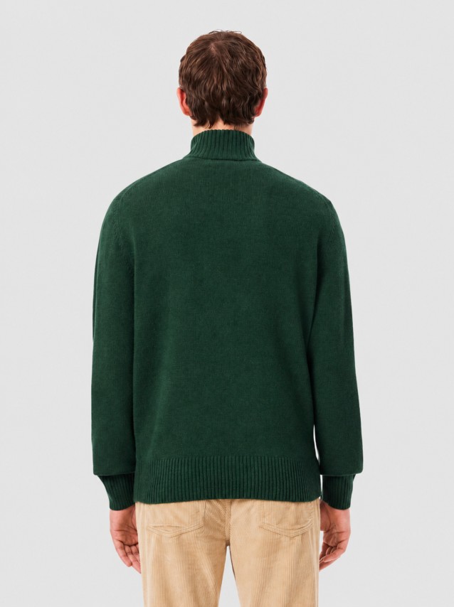 Camisola Lacoste Homem Half-Zip Sweaters Male Adult Sweater