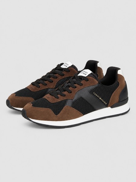 Sapatilha Tommy Hilfiger Homem T Hilfiger Core Mix Runner Sapatilha Tommy Hilfiger Homem T Hilfiger Core Mix Runner