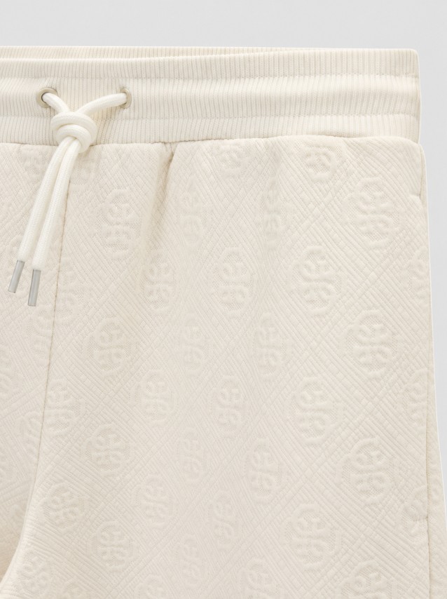 Cal�as Guess Menina Jacquard Palazzo Active Pants
