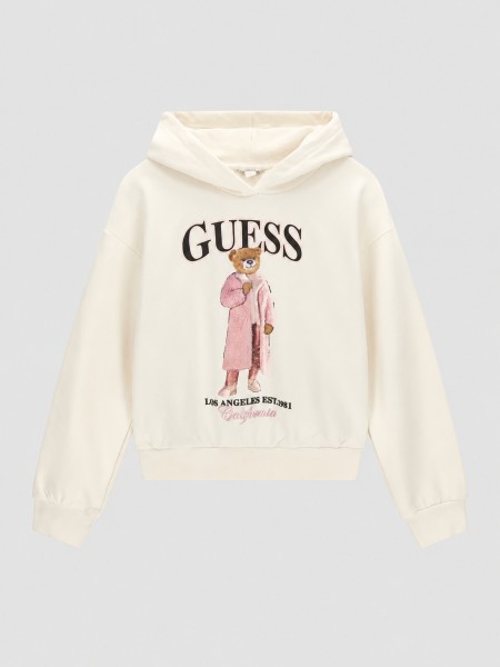 Sweatshirt Guess Menina Relaxed Regular Ls Active Top Sweatshirt Guess Menina Relaxed Regular Ls Active Top