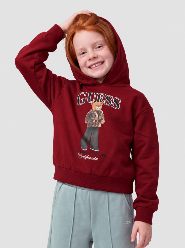 Sweatshirt Guess Menina Relaxed Regular Ls Active Top