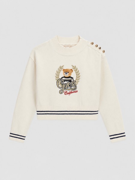 Camisola Guess Menina Ls Sweater Camisola Guess Menina Ls Sweater