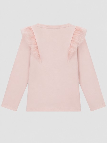 Camisola Guess Menina Ls T-Shirt Camisola Guess Menina Ls T-Shirt