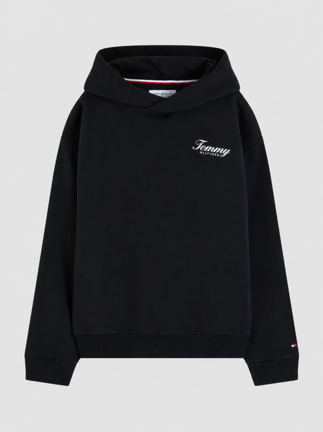 Sweatshirt Tommy Hilfiger Menino Flag Grafitti Hoodie