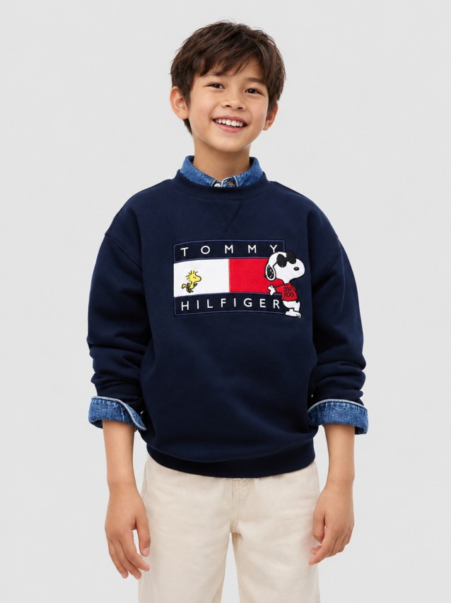 Camisola Tommy Hilfiger Menino Peanuts Crewneck