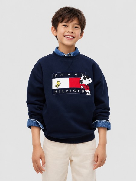 Camisola Tommy Hilfiger Menino Peanuts Crewneck Camisola Tommy Hilfiger Menino Peanuts Crewneck