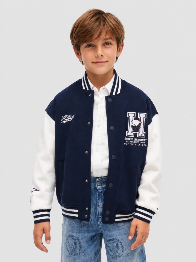 Casaco Tommy Hilfiger Menino Peanuts Bomber Jacket