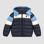 Kispo Guess Menino Hooded Ls Puffer W/zip