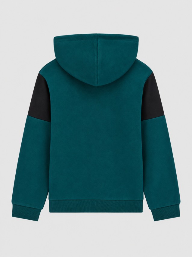 Casaco Guess Menino Hooded Ls Active Top W/zip