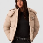 Kispo Calvin Klein  Mulher Matte Mw Monologo Short Puffer