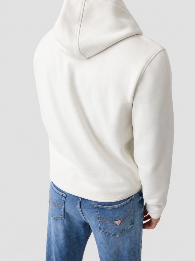 Sweatshirt Guess Homem Ls Logo Classic Hoodie