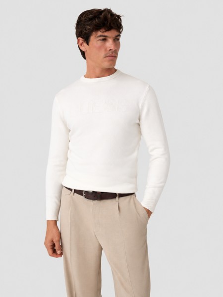 Camisola Guess Homem Noburo Cn Logo Reverse Ls Swtr Camisola Guess Homem Noburo Cn Logo Reverse Ls Swtr