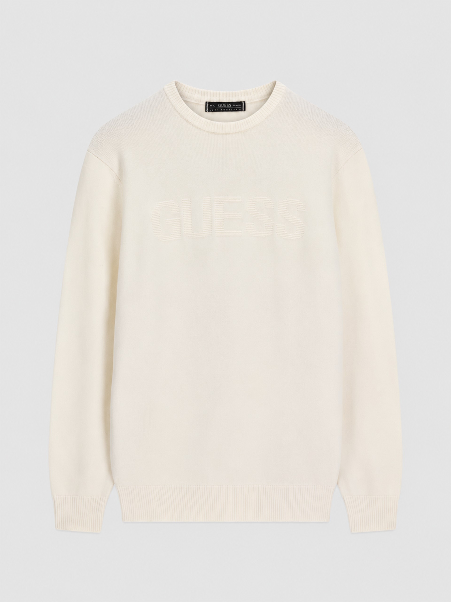 Camisola Guess Homem Noburo Cn Logo Reverse Ls Swtr