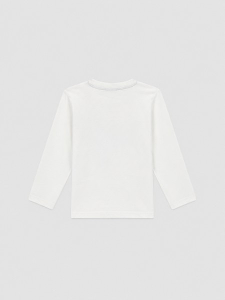 Camisola Guess Menino Ls T-Shirt_Logo Camisola Guess Menino Ls T-Shirt_Logo