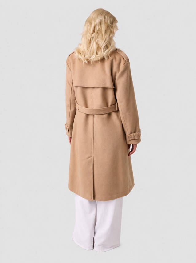 Trench Guess Mulher Eve Melton Trench