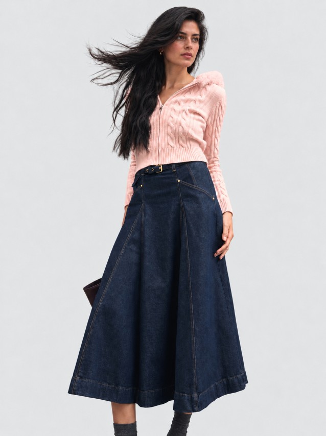 Saia Guess Mulher Rayne Skirt