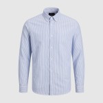 Camisa Jack & Jones Homem Jjeharvey Oxford L/s Shirt Noos