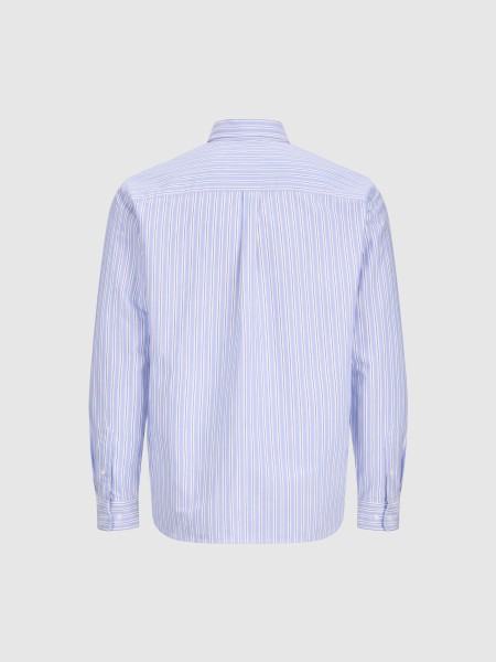 Camisa Jack & Jones Homem Jjeharvey Oxford L/s Shirt Noos