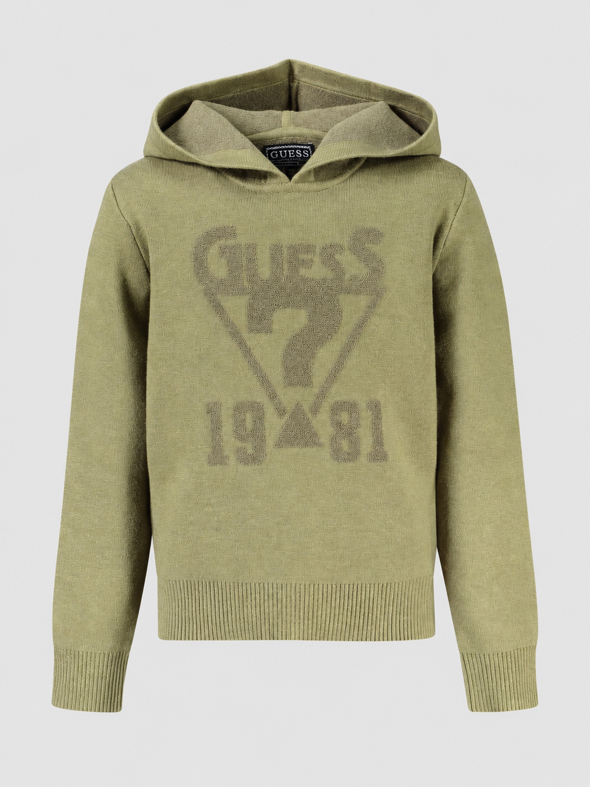 Sweatshirt Guess Menino Hooded Long Sleeve Sweater