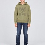 Sweatshirt Guess Menino Hooded Long Sleeve Sweater