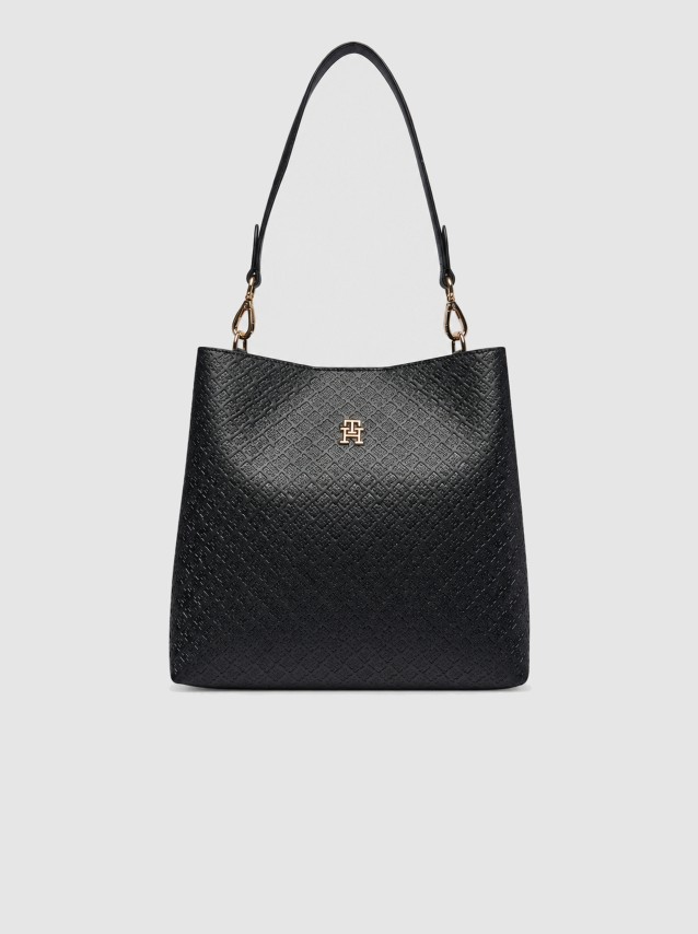 Mala Tommy Hilfiger Mulher Th Icon Shoulder Bag Mono