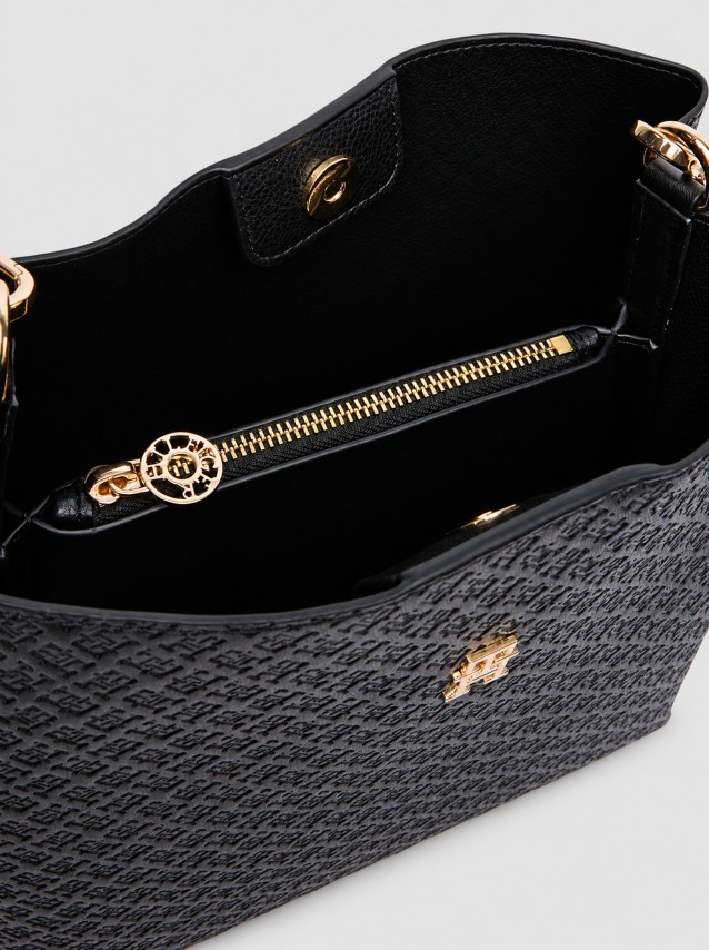 Mala Tommy Hilfiger Mulher Th Icon Shoulder Bag Mono