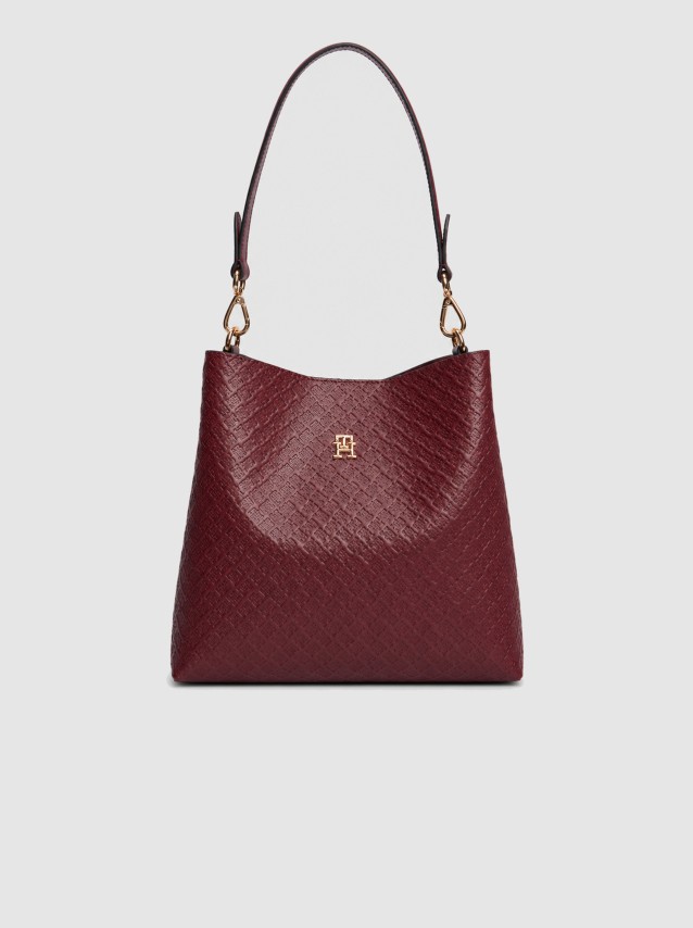 Mala Tommy Hilfiger Mulher Th Icon Shoulder Bag Mono
