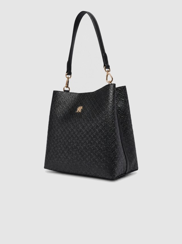 Mala Tommy Hilfiger Mulher Th Icon Shoulder Bag Mono