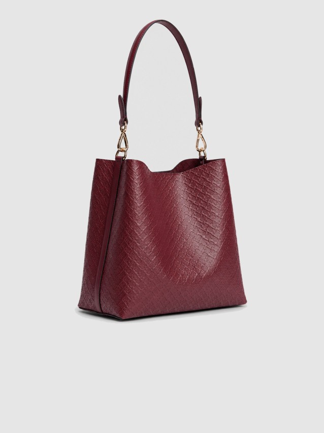 Mala Tommy Hilfiger Mulher Th Icon Shoulder Bag Mono