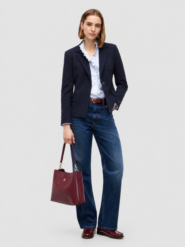 Mala Tommy Hilfiger Mulher Th Icon Shoulder Bag Mono