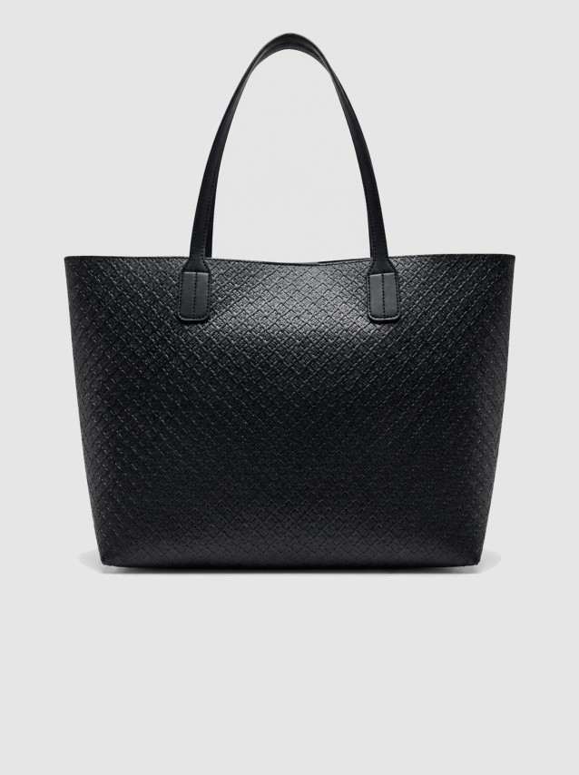 Mala Tommy Hilfiger Mulher Th Icon Tote Mono