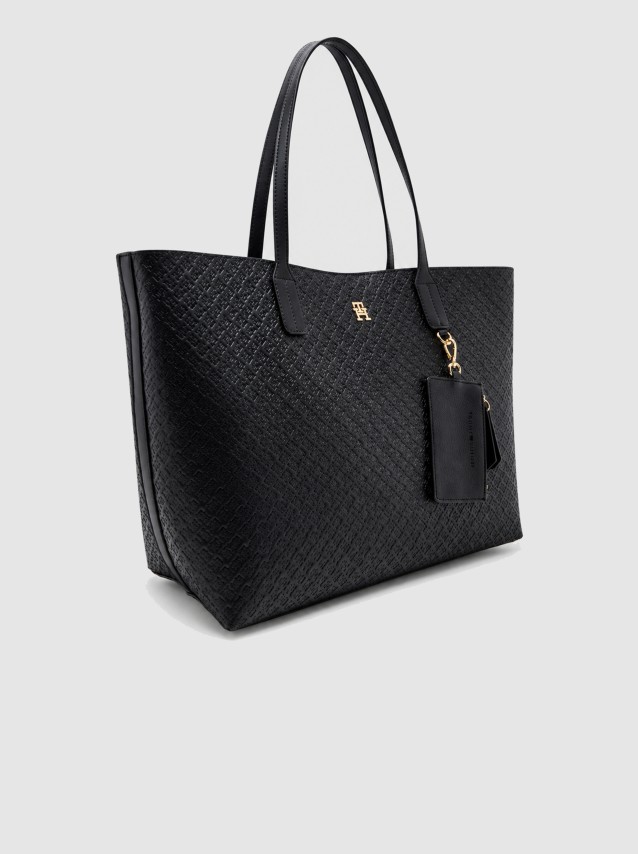 Mala Tommy Hilfiger Mulher Th Icon Tote Mono