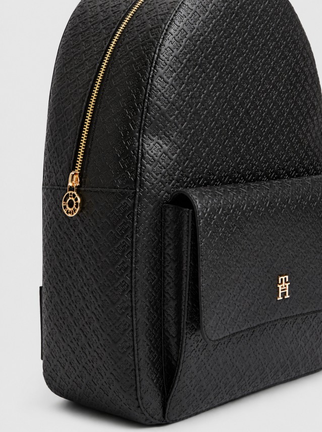 Mochila Tommy Hilfiger Mulher Th Icon Backpack Mono