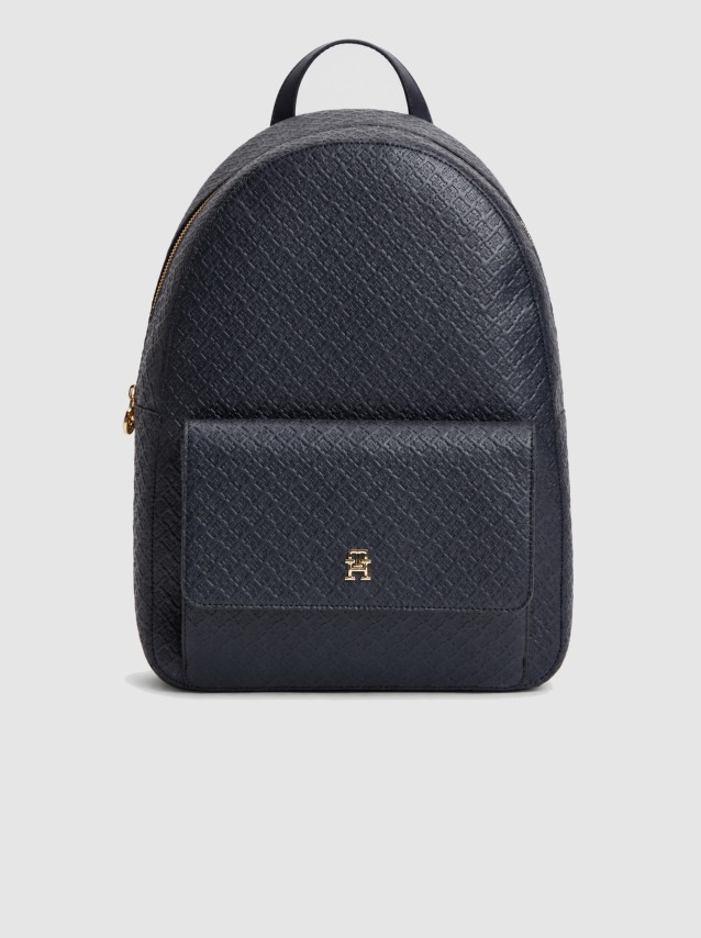 Mochila Tommy Hilfiger Mulher Th Icon Backpack Mono