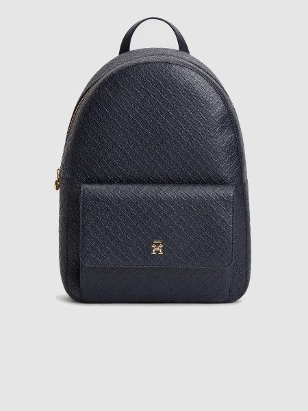 Mochila Tommy Hilfiger Mulher Th Icon Backpack Mono Mochila Tommy Hilfiger Mulher Th Icon Backpack Mono